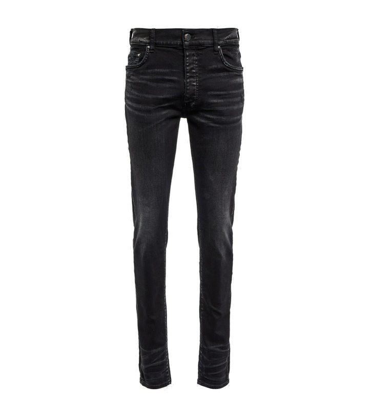 Photo: Amiri - Stack low-rise skinny jeans