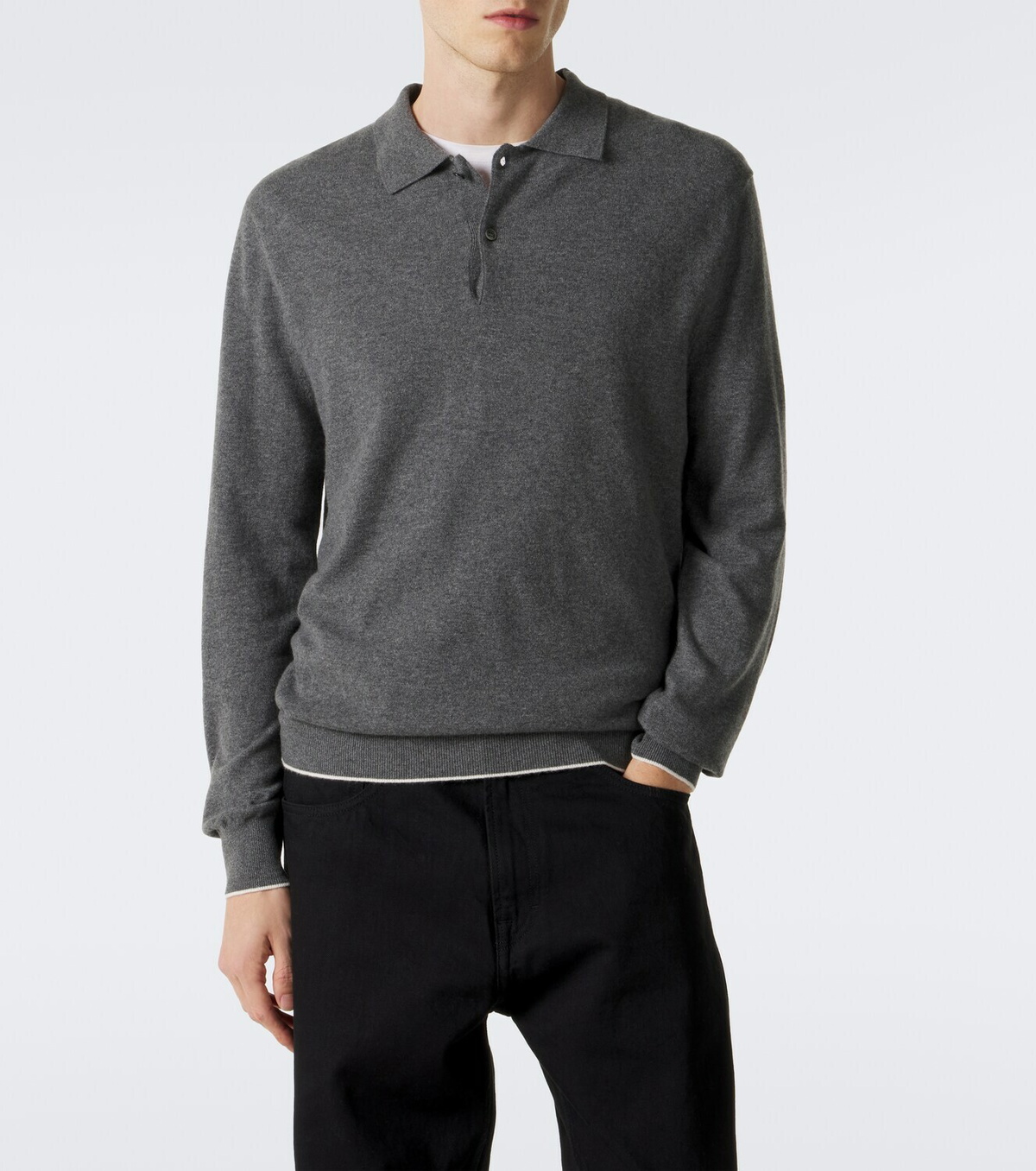 Arch4 Mr Swansea cashmere polo sweater