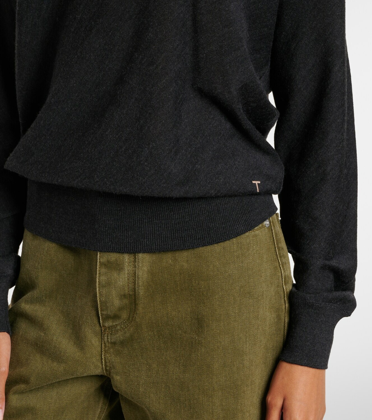 Tod's Ribbed-knit wool and silk sweater