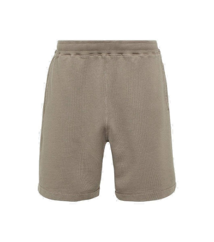 Photo: Stone Island Cotton fleece shorts