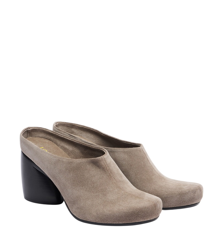 Photo: Loewe Oval suede mules