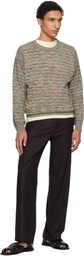 Paul Smith Multicolor 'Signature Stripe' Knitted Cotton Sweater