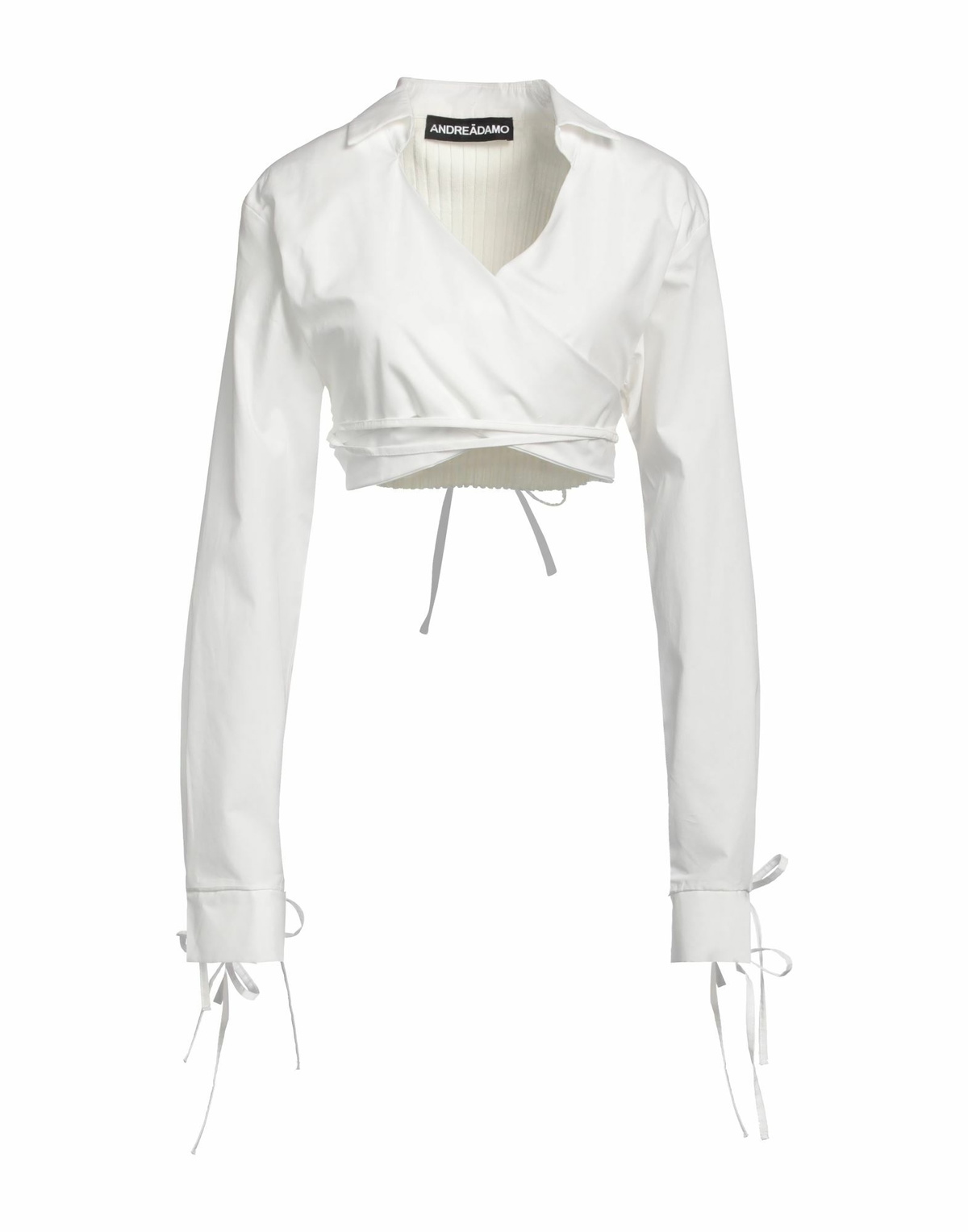 Andreādamo Womens Wrap cardigans in Off white