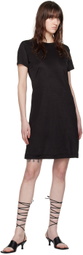 Filippa K Black Shiny Minidress