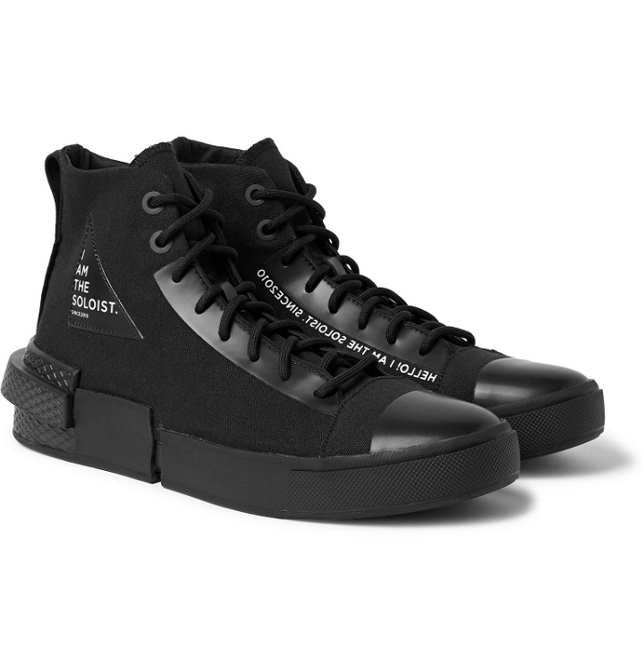 Photo: Converse - TheSoloist All Star Disrupt CX Canvas High-Top Sneakers - Black
