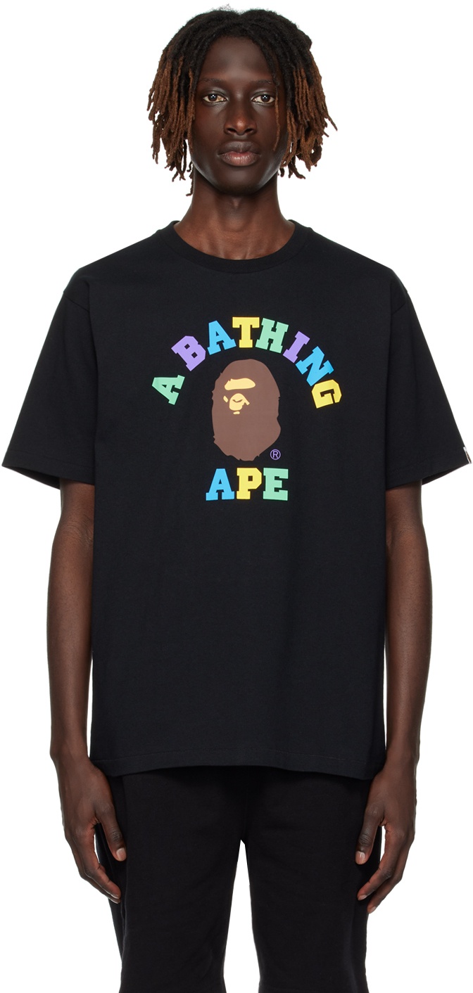 Photo: BAPE Black Printed T-Shirt