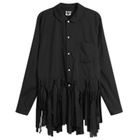 Comme des Garçons Men's Fringed Jacket in Black