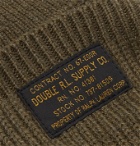 RRL - Ribbed Cotton Beanie - Green