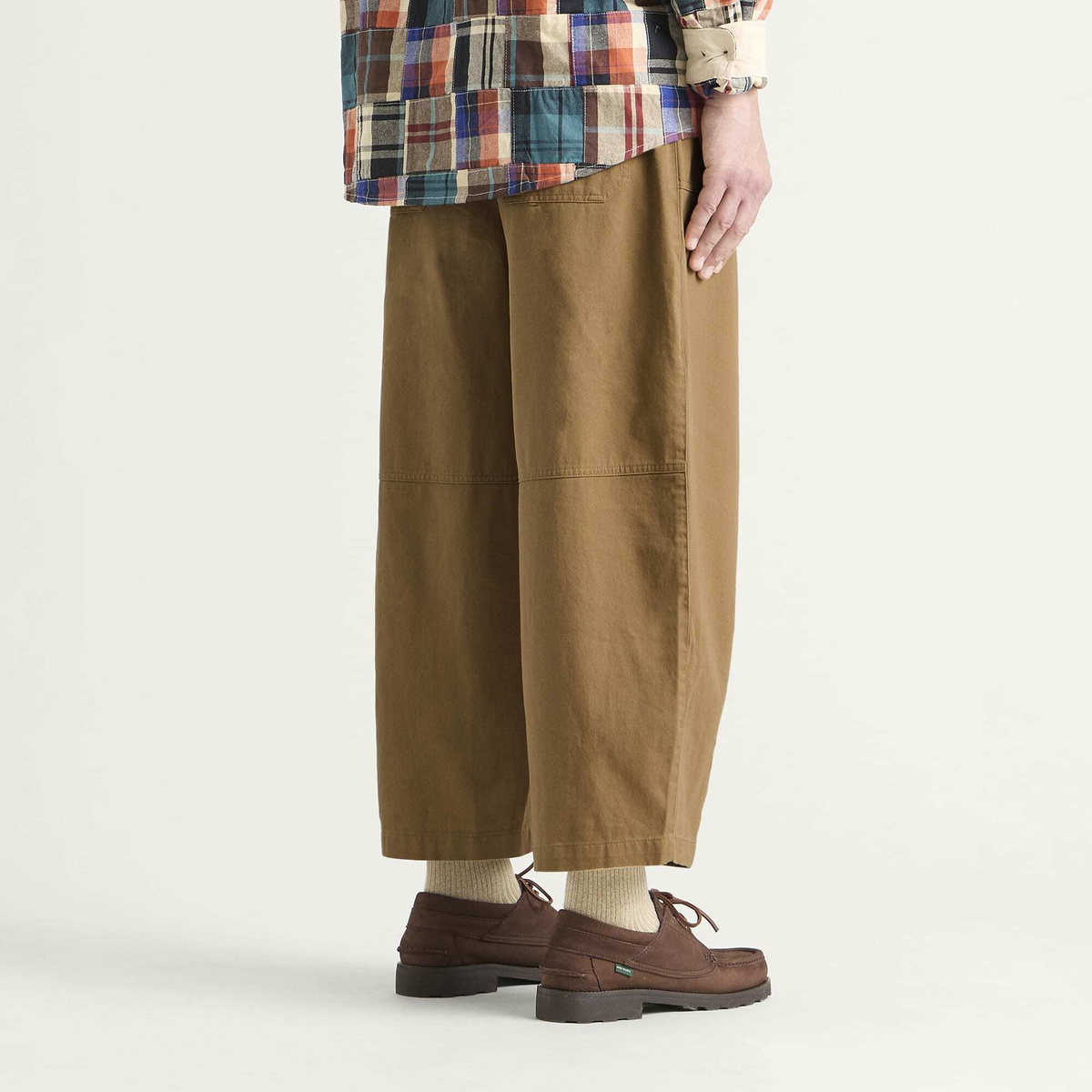 FrizmWORKS Men's Twill Balloon Pants in Beige