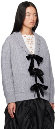 SEA NY Gray Mariella Cardigan