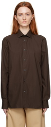 ZEGNA Brown Trofeo Shirt