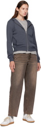 Dime Brown Baggy Jeans