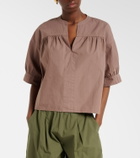 Velvet Yuna cotton blouse