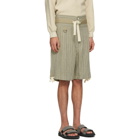 Nicholas Daley Khaki Pullcord Shorts