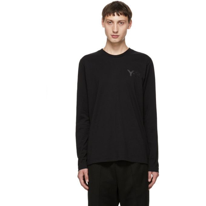 Photo: Y-3 Black CL Long Sleeve T-Shirt