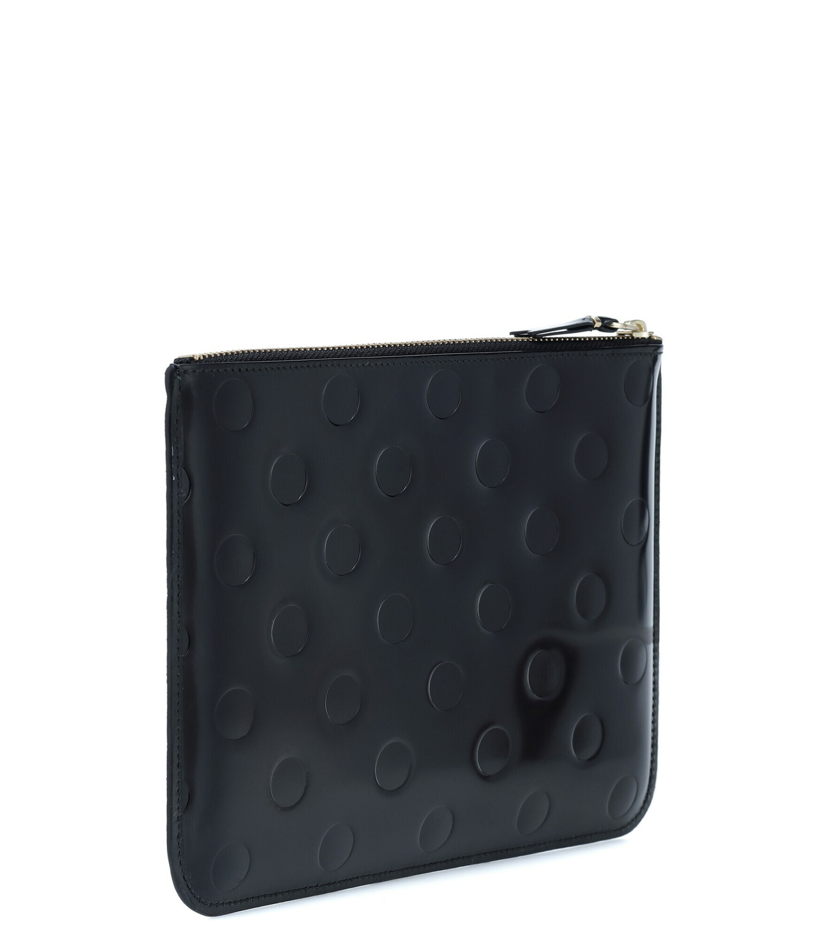 Comme des Garcons Wallet - Dots Large embossed leather pouch