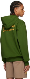 Helmut Lang Green Societas Hoodie