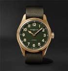 Montblanc - 1858 Limited Edition Automatic 42mm Bronze and NATO Watch, Ref. No. 118222 - Green