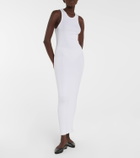 The Row Tikea ribbed-knit maxi dress