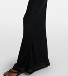 Montce Natalia crochet maxi skirt