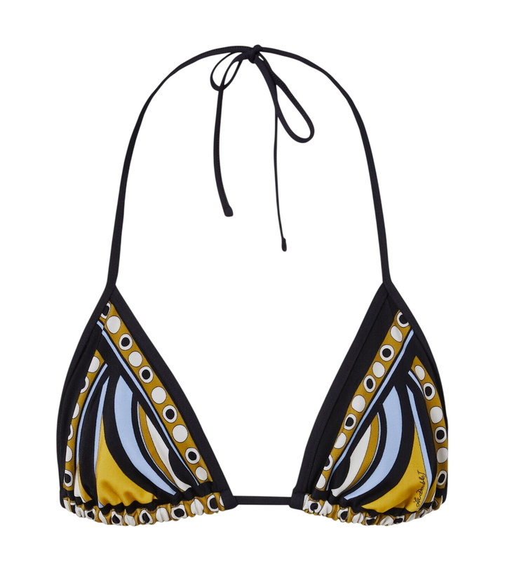 Photo: La DoubleJ Sanctuary printed bikini top