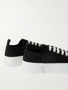 Dolce & Gabbana - Portofino Logo-Appliquéd Canvas Sneakers - Black