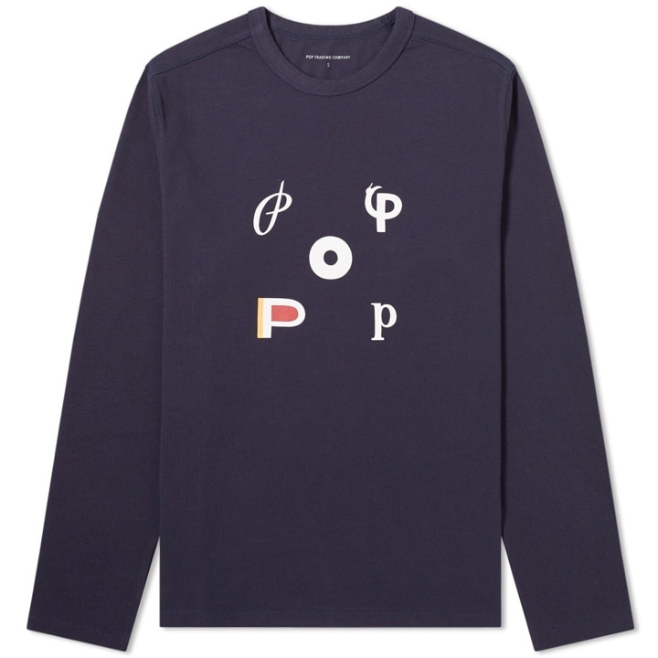 Photo: Pop Trading Company x By Parra Long Sleeve Logo Tee
