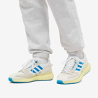 Adidas Men's ZX 5K Boost Sneakers in White/Blue Rush