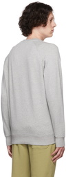 Maison Kitsuné Gray Chillax Fox Sweatshirt