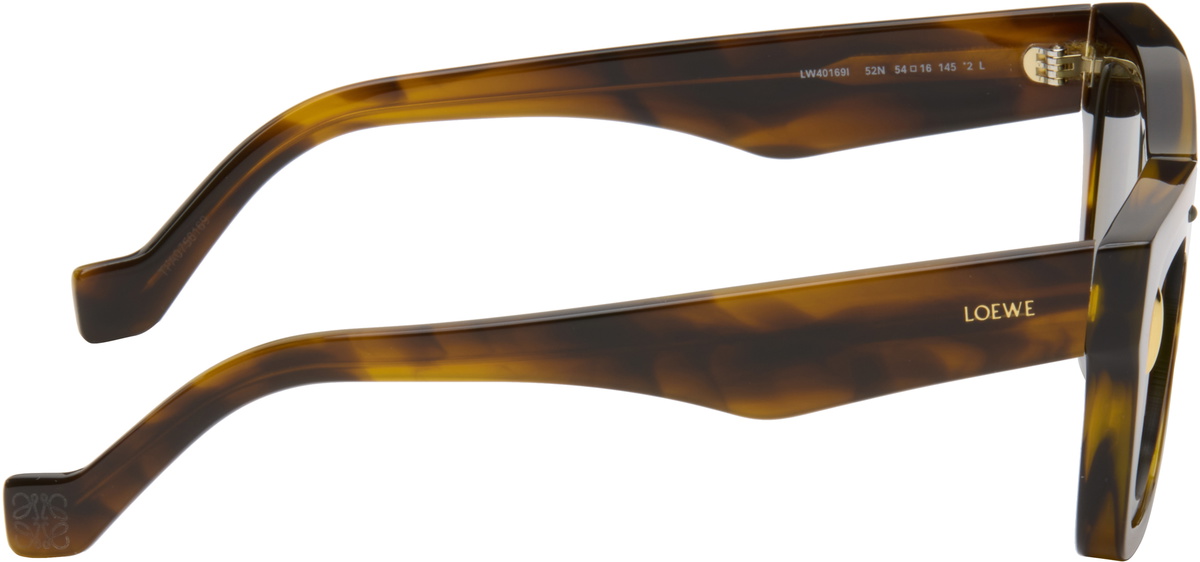 LOEWE Brown Cinema Double Layer Sunglasses Loewe