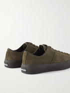 TOM FORD - Cambridge Suede Sneakers - Green