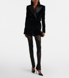 Nina Ricci Lace-trimmed legging
