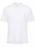 BRUNELLO CUCINELLI Brunello Cucinelli Cotton Logo T-shirt