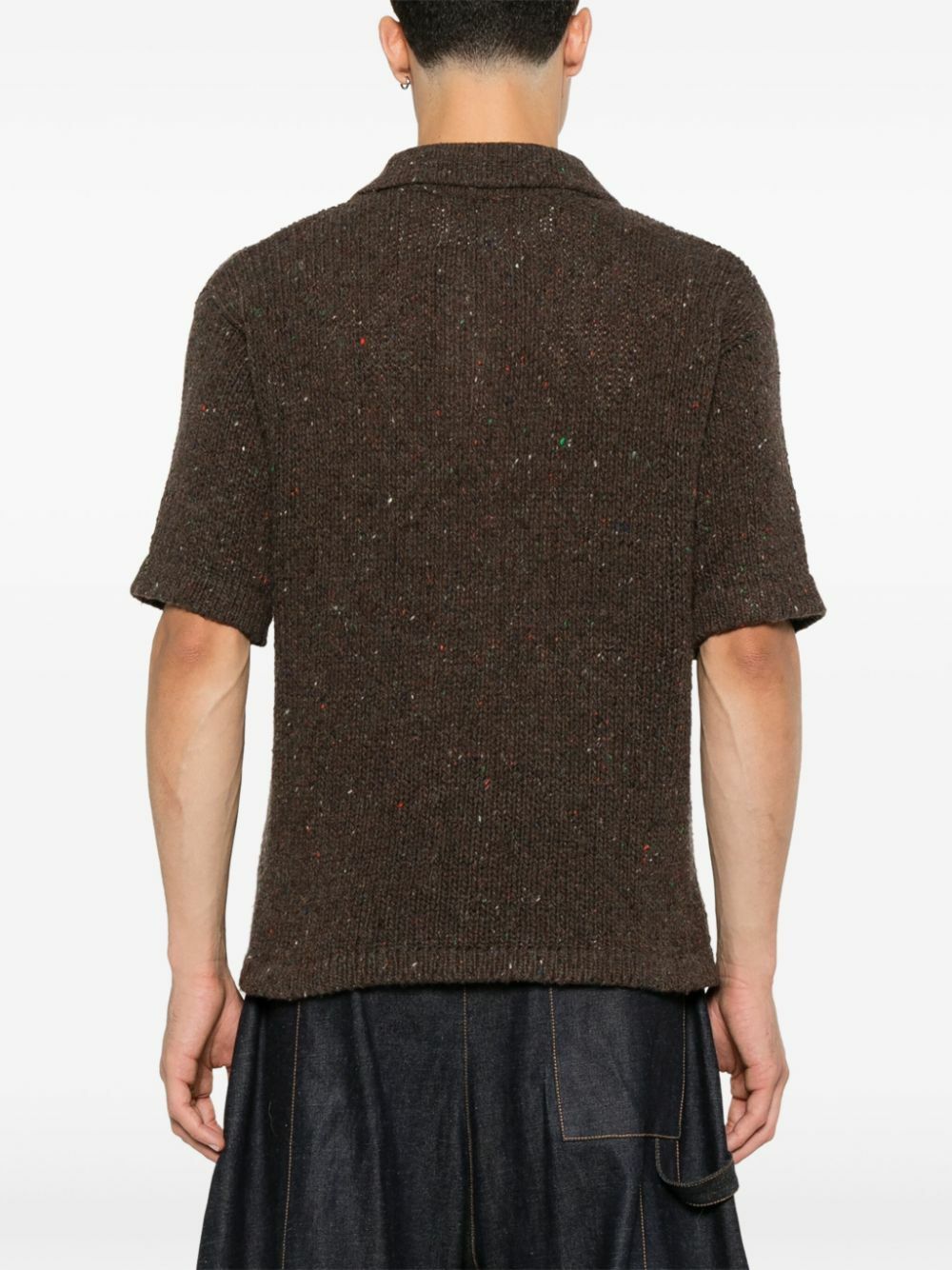 Be 3 4 Pointelle Knit Top Super Light Natural