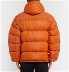 Très Bien - Crescent Down Works Oversized Quilted Nylon Down Jacket - Men - Orange
