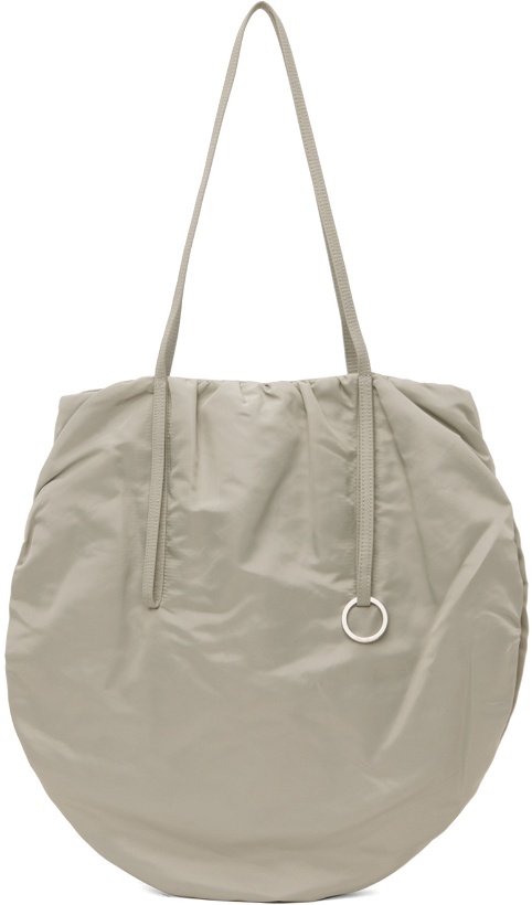 Photo: LOW CLASSIC Gray Shirring String Bag