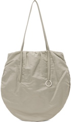 LOW CLASSIC Gray Shirring String Bag