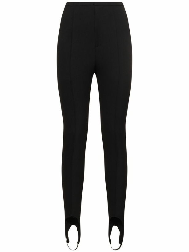 Photo: PHILOSOPHY DI LORENZO SERAFINI Stretch Jersey Skinny Pants with Stirrups