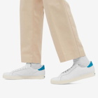 Adidas Rod Laver Vintage Sneakers in White/Chalk White/Blue Rush