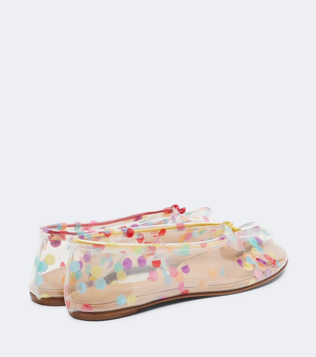 Maison Margiela Tabi printed ballet flats