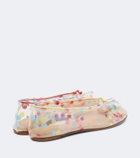 Maison Margiela Tabi printed ballet flats