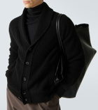 Zegna Waffle-knit cashmere-blend cardigan
