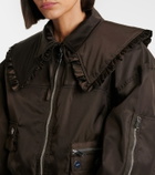 Ganni Duchess bomber jacket