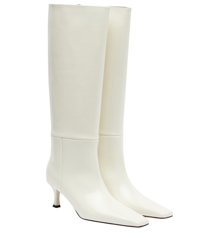 Photo: Proenza Schouler Leather knee-high boots