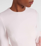 Safiyaa Belted ruffled cotton gown
