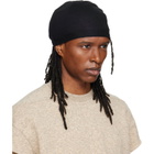 Rick Owens Black Tower Medium Beanie