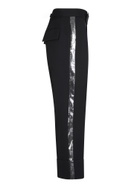 Sapio Black Tuxedo Trousers