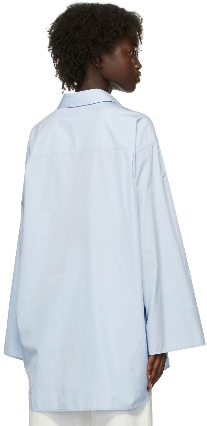 The Row Blue Elden Shirt The Row