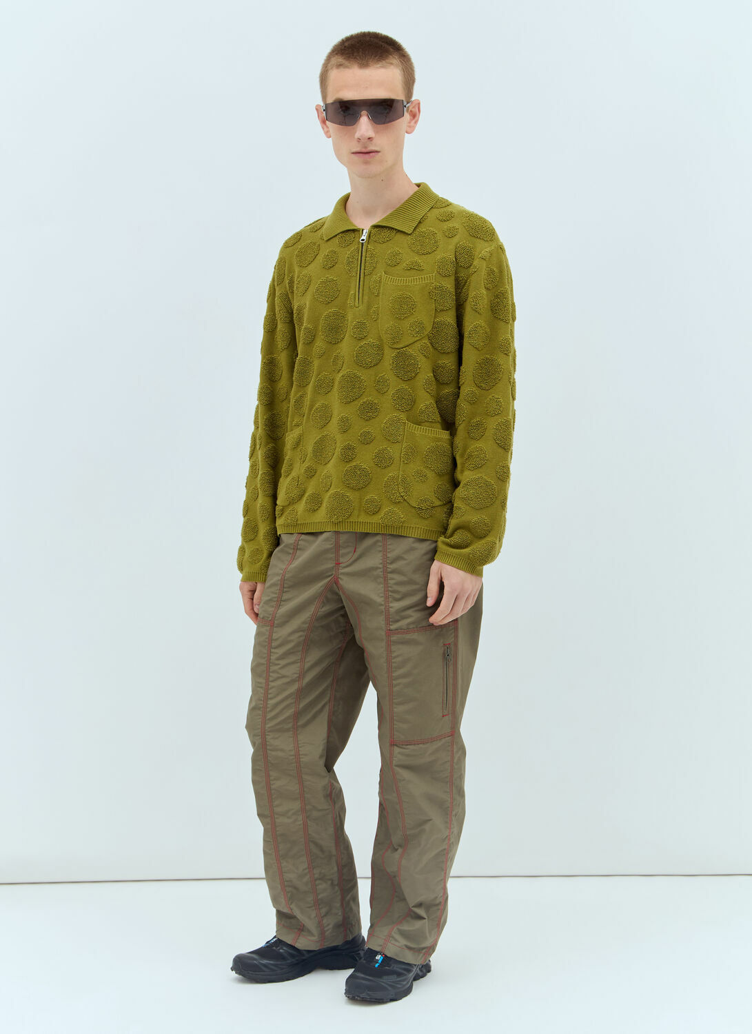 Brain Dead Triple Needle Bishop Pants