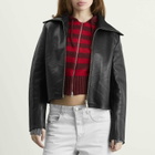Samsøe Samsøe Women's Sashira Leather Jacket in Black